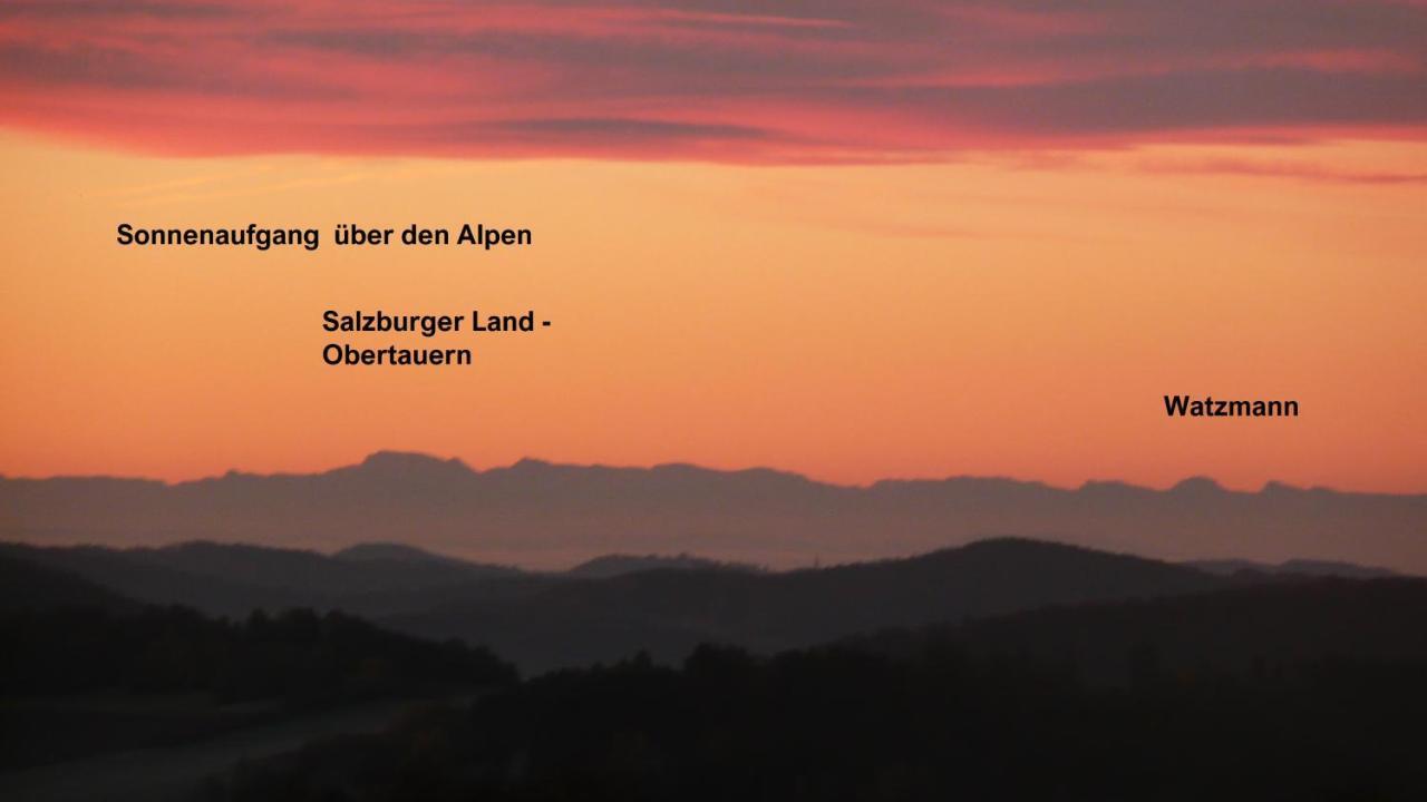 Ferienwohnungen Alpenblick Mit Garten -Panoramasauna- Kirchdorf im Wald Bagian luar foto